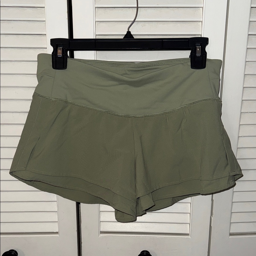 CALIA by Carrie Underwood Sage Green Athletic Shorts